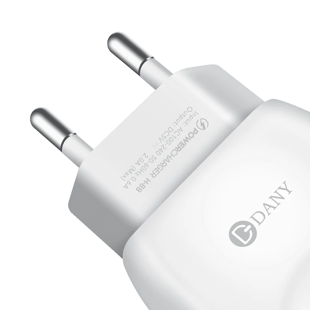 Dany H-88 i-Phone 2.0 AMP Fast Charger Dany H-88 i-Phone 2.0 AMP Fast Charger